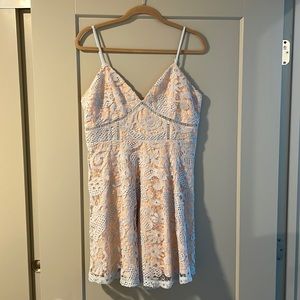By The Way size L formal lace dress